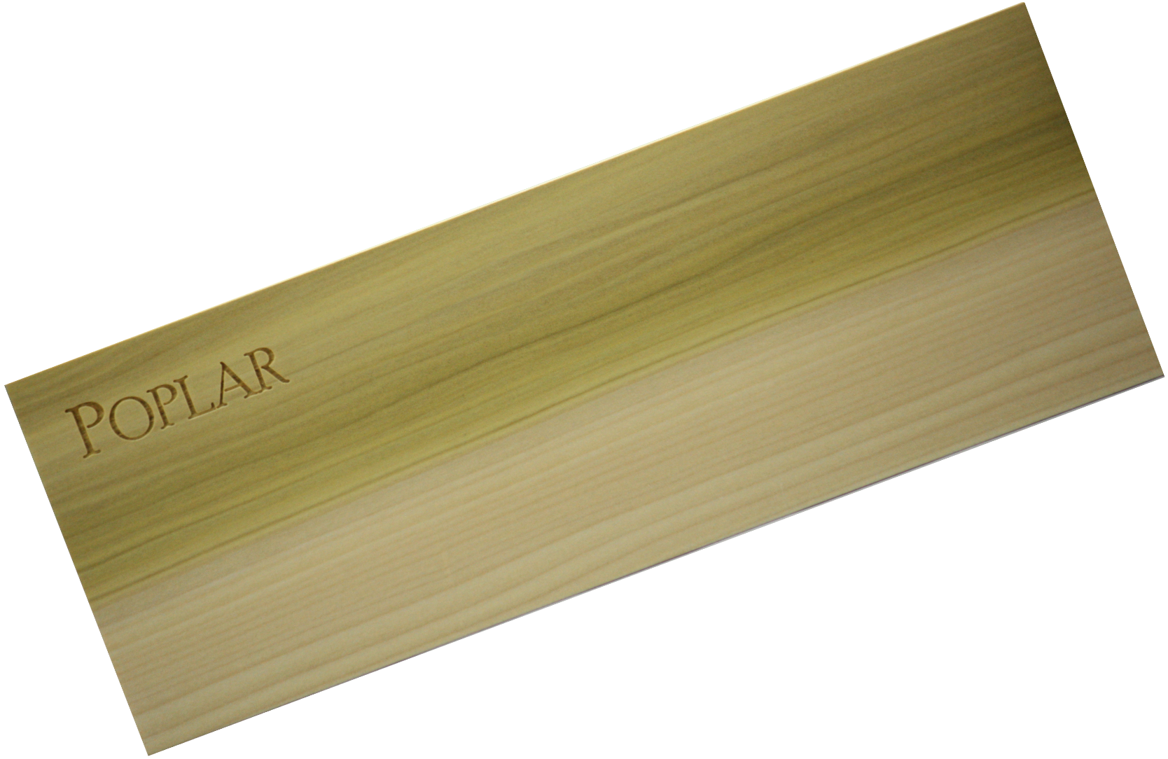 Wood Strip (Poplar) 4.5" x 16" x  (1/16", 3/32", 1/8", 3/16" or 1/4") 