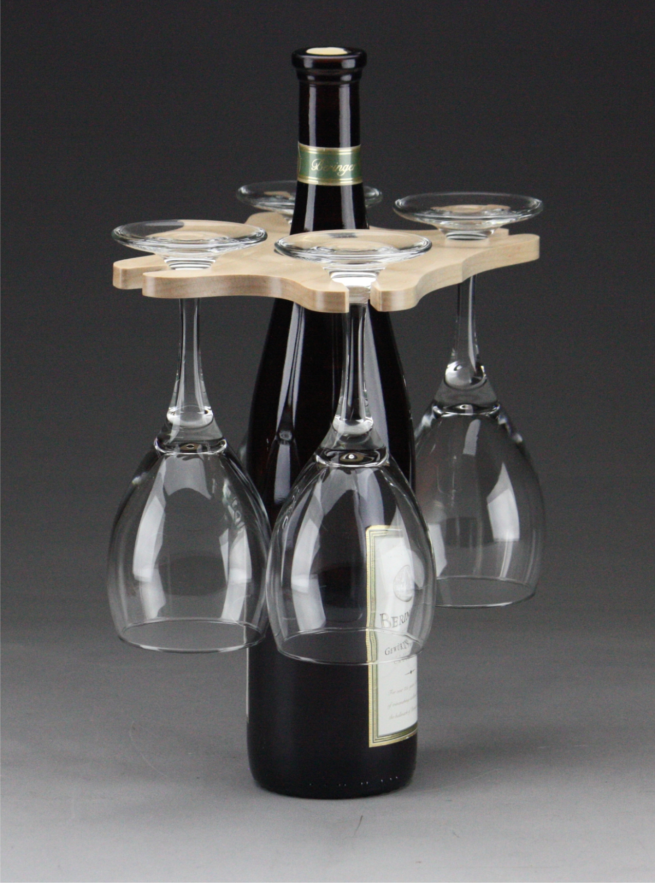 Four Glass Wine Bottle Topper - WBT4