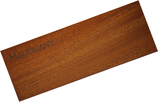 Wood Strip (Mahogany) 12" x 24" x  (3/32", 1/8", 3/16" or 1/4") 