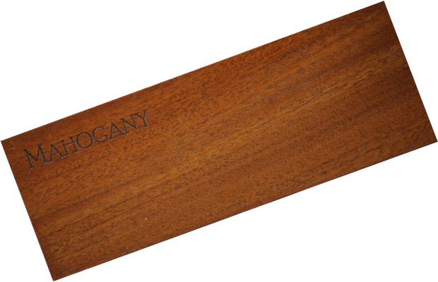 Wood Strip (Mahogany) 6" x 14" x  (3/32", 1/8", 3/16" or 1/4") 