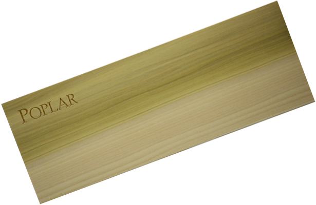 Wood Strip (Poplar) 4.5"x16" x (1/16",3/32",1/8",3/16"or1/4") 