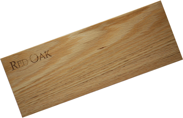 Wood Strip (Red Oak / Hickory) 6" x 14" x  (3/32", 1/8", 3/16" or 1/4") 