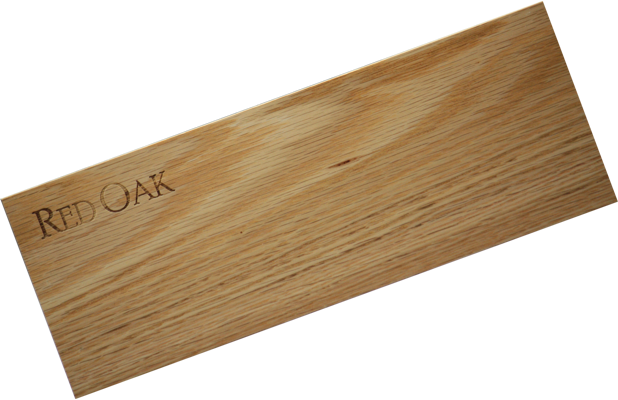 Wood Strip (Red Oak / Hickory) 6" x 19" x  (1/16", 3/32", 1/8", 3/16" or 1/4") 