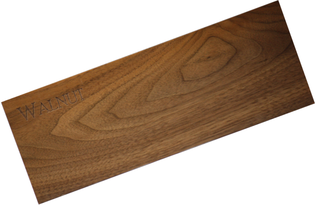 Wood Strip (Walnut) 12" x 24" x  (3/32", 1/8", 3/16" or 1/4") 