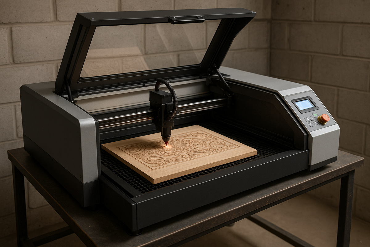 a laser wood engraver