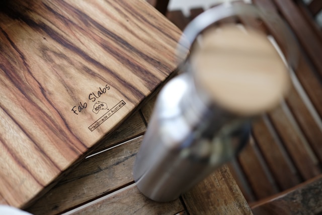 a laser-engraved cutting board